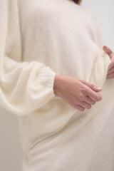 PENELOPE BRUSHED CASHMERE BOATNECK SWEATER