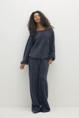 PENELOPE BRUSHED CASHMERE BOATNECK SWEATER
