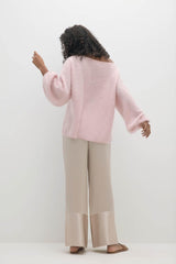 PENELOPE BRUSHED CASHMERE BOATNECK SWEATER