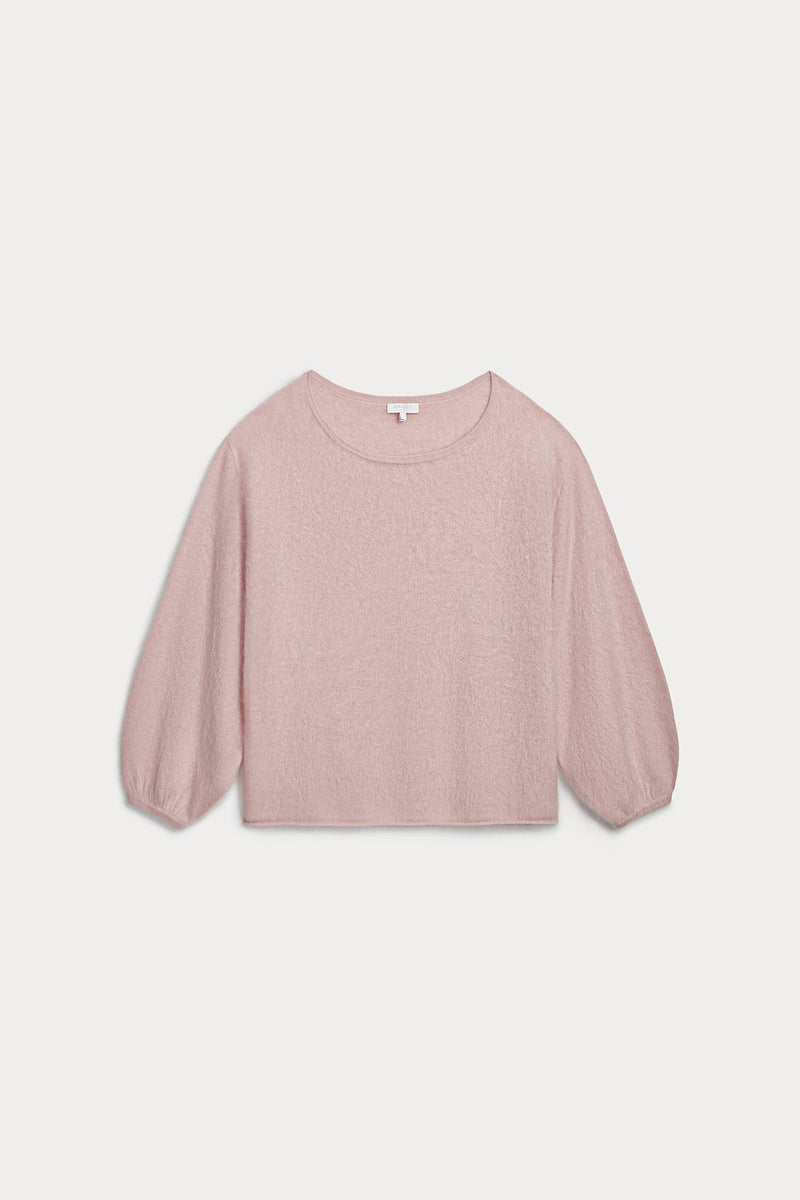 PENELOPE BRUSHED CASHMERE BOATNECK SWEATER